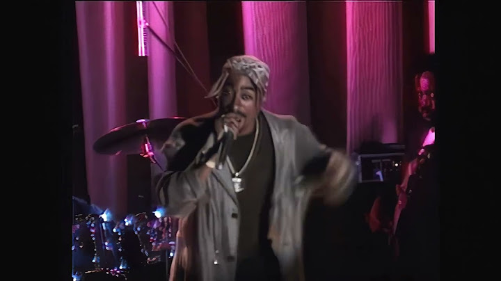 Dear Mama Live version - Live performance video thumbnail