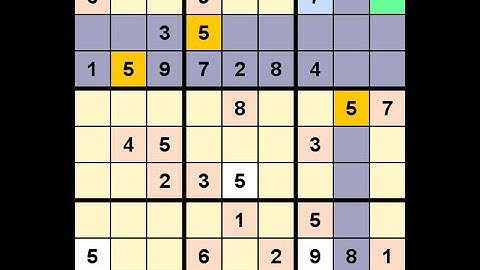How to Solve Los Angeles Times Sudoku Expert October 30, 2020