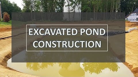 FIS 309  CALCULATION ON POND CONSTRUCTION 1