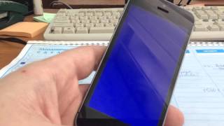 видео Синий экран у iPhone 5s (Blue Screen of Death)