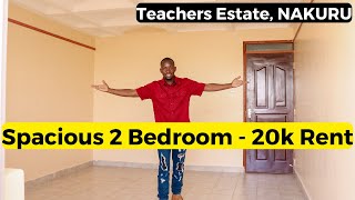 Probably the Most Spacious, Neatest, and Affordable 2 Bedroom Apartment Right Now | Teachers, Nakuru