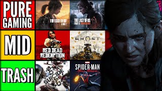 Ranking The Best Games I've Played In 2025