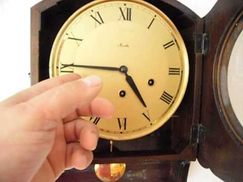 Mauthe Westminster Chime Wall Clock You - Westminster Chime Wall Clock Manual