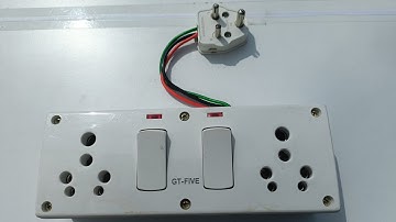 16amp Double Ss Combined Connection|| heavy duty extension board||