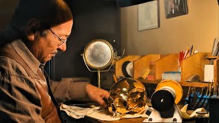 A man with a golden skeleton! A suspenseful thriller