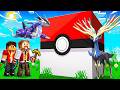 BATALHA POKÉMON com LUCKY BLOCK GIGANTE de PIXELMON no MINECRAFT