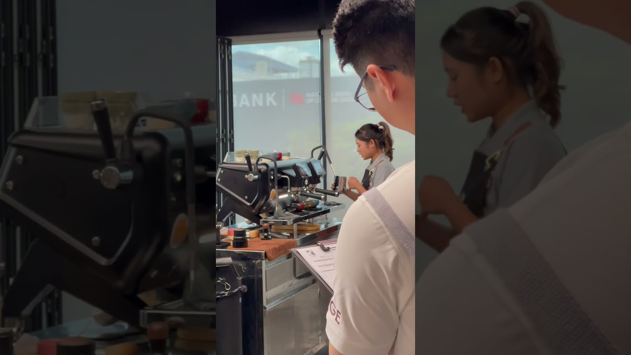 Elimination Round of cambodia national barista championship 