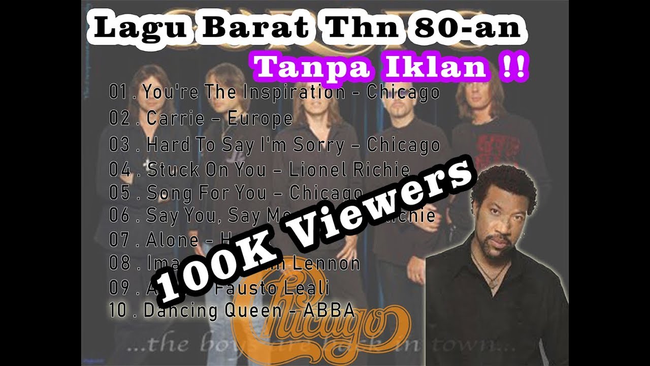 Lagu Lagu Barat Tahun 80 an TANPA IKLAN YouTube Lagu Lagu Barat Tahun 80 an TANPA IKLAN YouTube