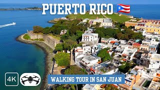 [4K] Old San Juan Walking Tour  🇵🇷