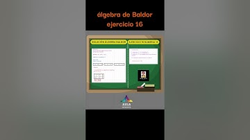 Solución álgebra de Baldor ejercicio 16 #python #algebradebaldor #excel #profeandalon #tutorial