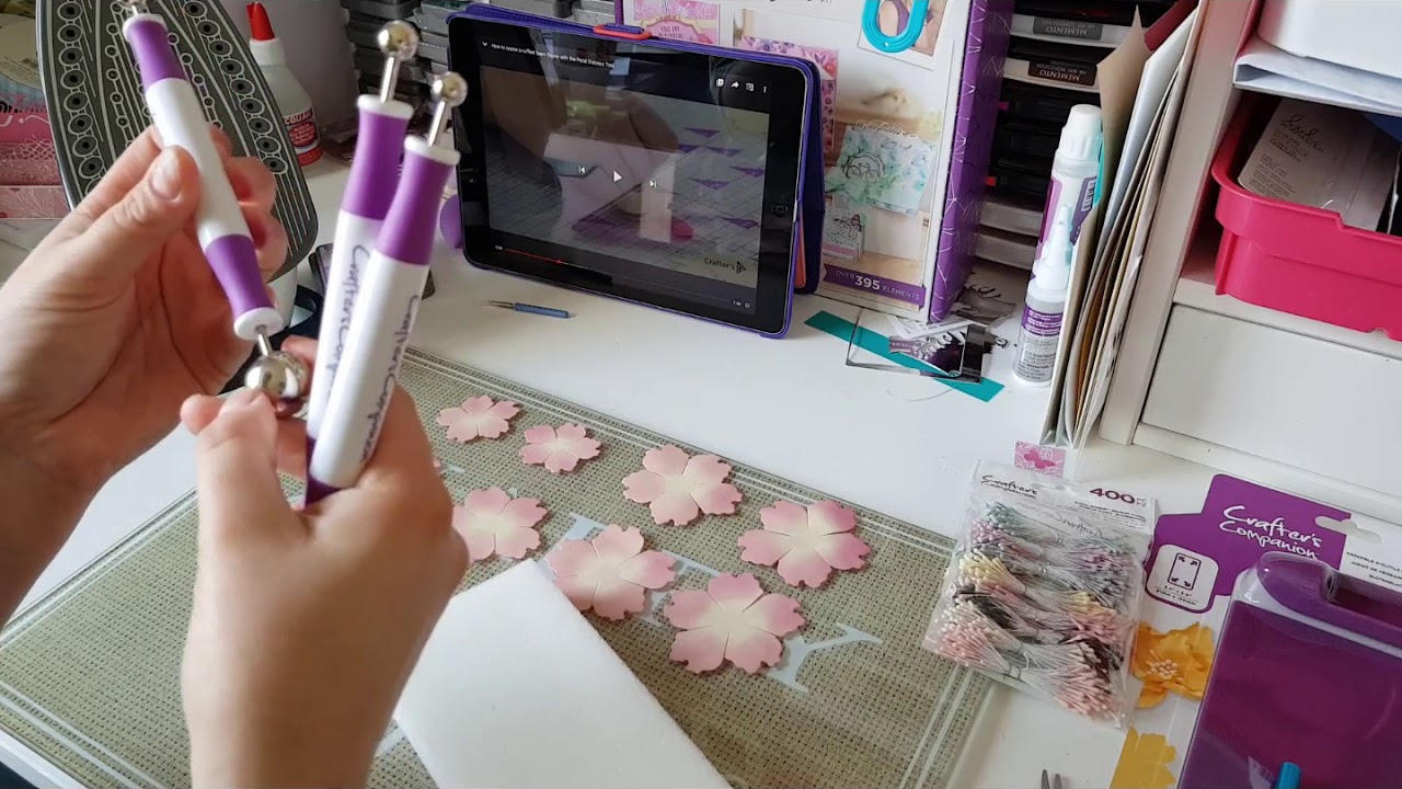 Crafter's Companion Flower Forming Foam Set Review YouTube