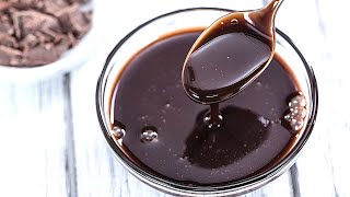 Quick And Easy Chocolate Sauce 3 Ingredients