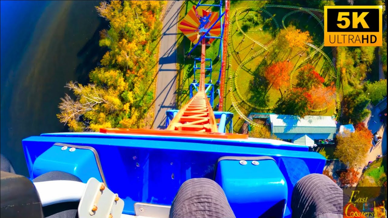 Superman The Ride POV 5K Six Flags New England Agawam, MA