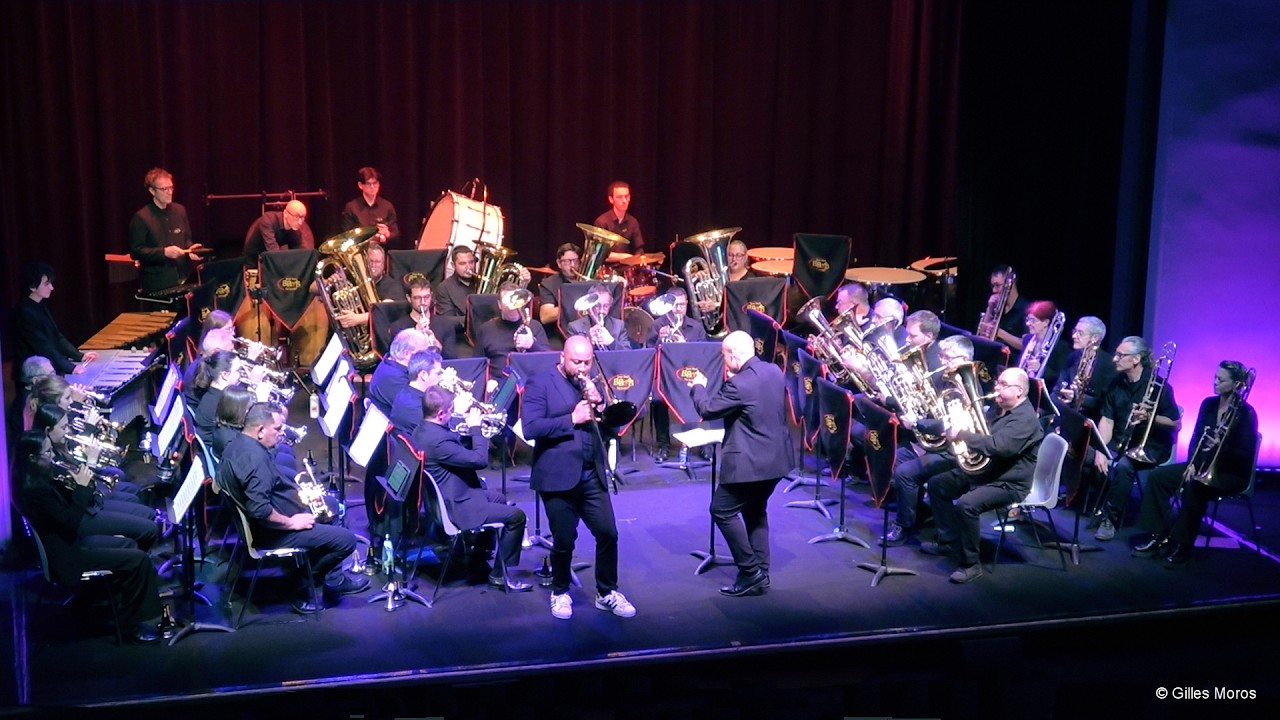 Shout (Rob Wiffi) par le Brass Band Sud Bourgogne -Sébastien Monin. Solo trombone Octavio Gaillard