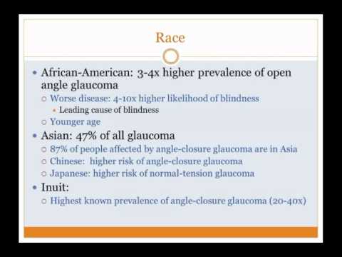 Who Gets Glaucoma? - Noelle Pruzan, MD-April 25, 2015 CARES Conference