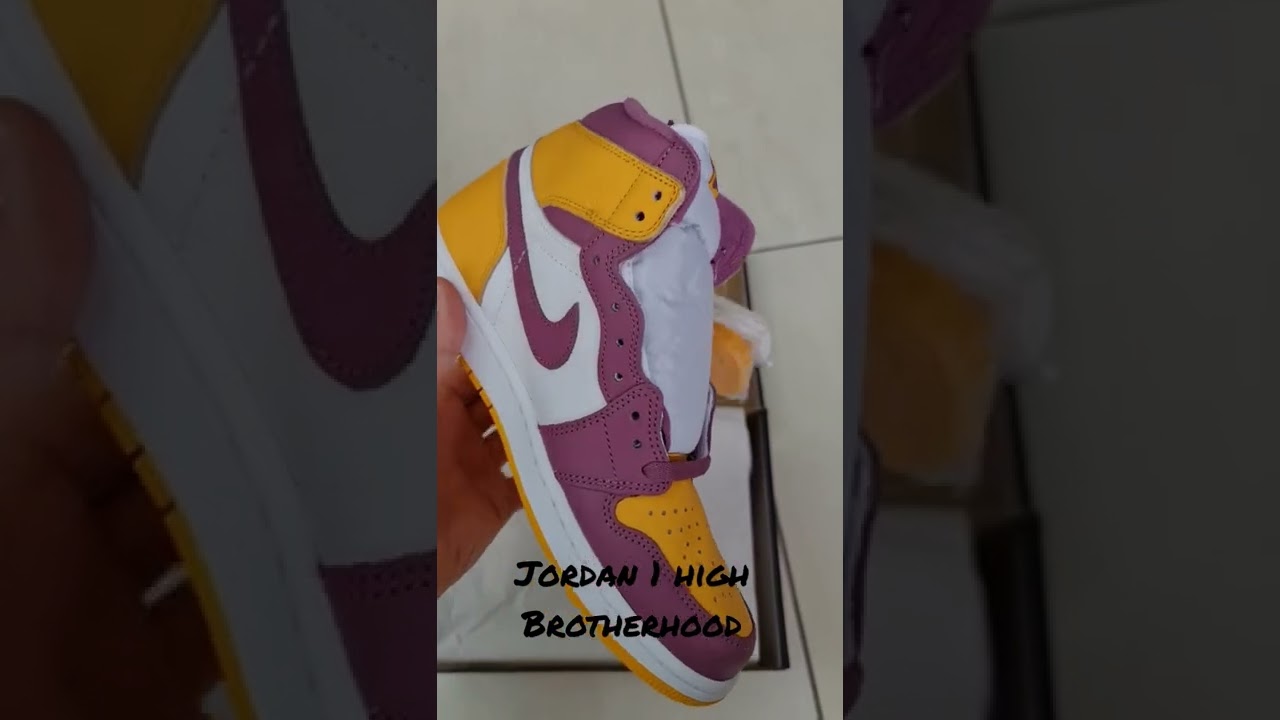 Air Jordan 1 High Brotherhood Unboxing