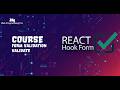 #012 - Tutorial React Hook Form - Form Validation Validate