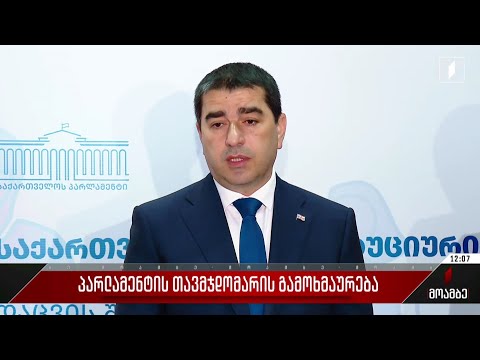პარლამენტის თავმჯდომარე ბოლო პერიოდში გახშირებულ თავდასხმებს გამოეხმაურა