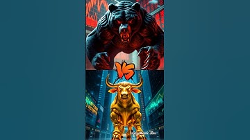 The Ultimate Bull vs Bear Battle – A Stock Market Showdown! 🐂⚔️🐻#hybrid  #animals  #fusion
