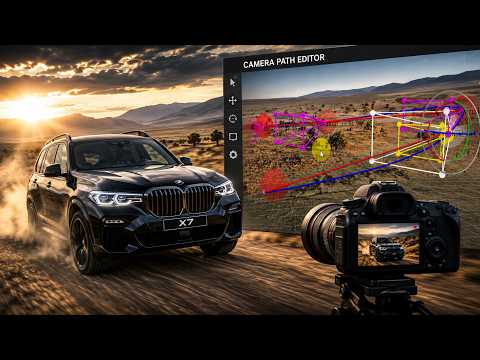 How to Use Camera Path Editor in BeamNG.drive | BMW X7 Cinematic Tutorial 🎥🔥
