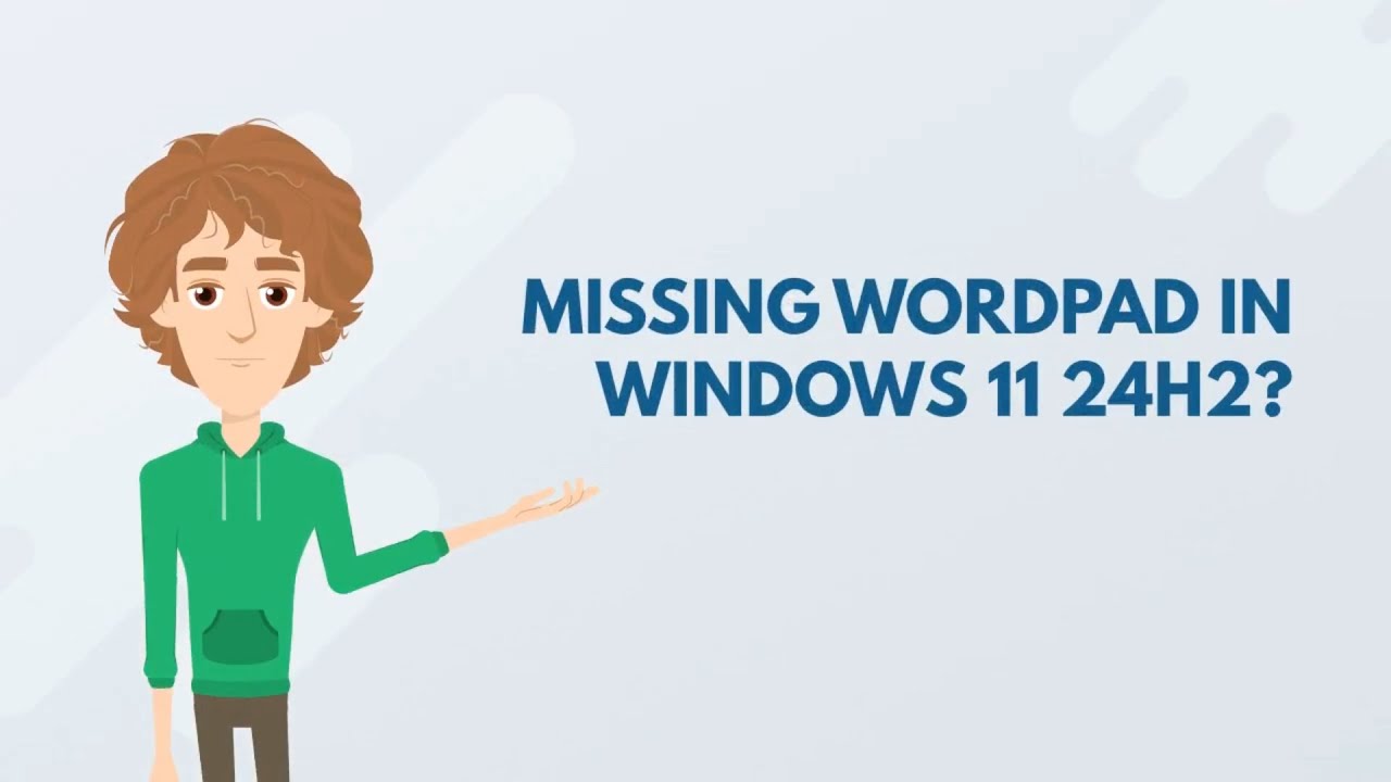 Windows 11 24H2 How To Get WordPad Back On Your PC YouTube Windows 11 24h2 how to get wordpad back on your pc youtube