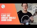 Укулеле концерт FLIGHT IRIS CONCERT BK