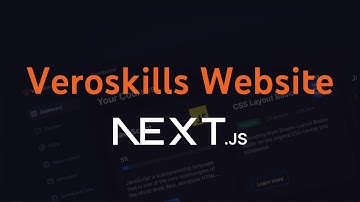 Veroskills Website In NextJs Version 13 #tsbsankara