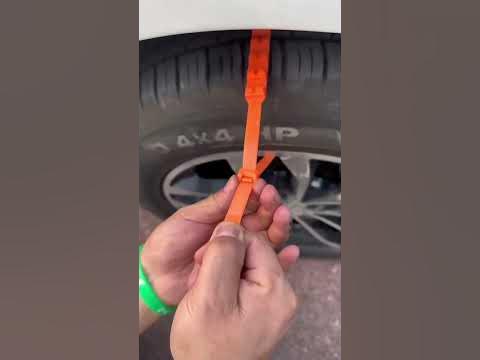 Антипробуксовочные ленты на колёса #антипробуксовочныеленты#колёса # ...
