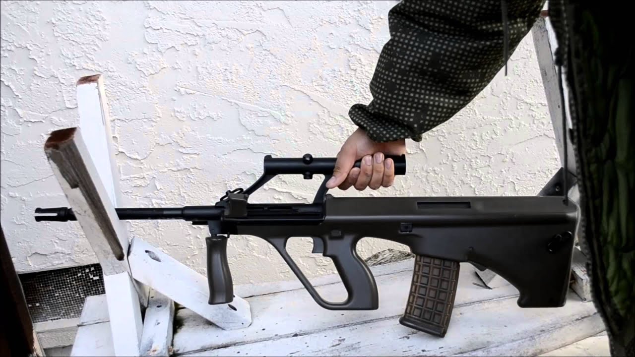 Tokyo Marui AUG-A1 Review - YouTube