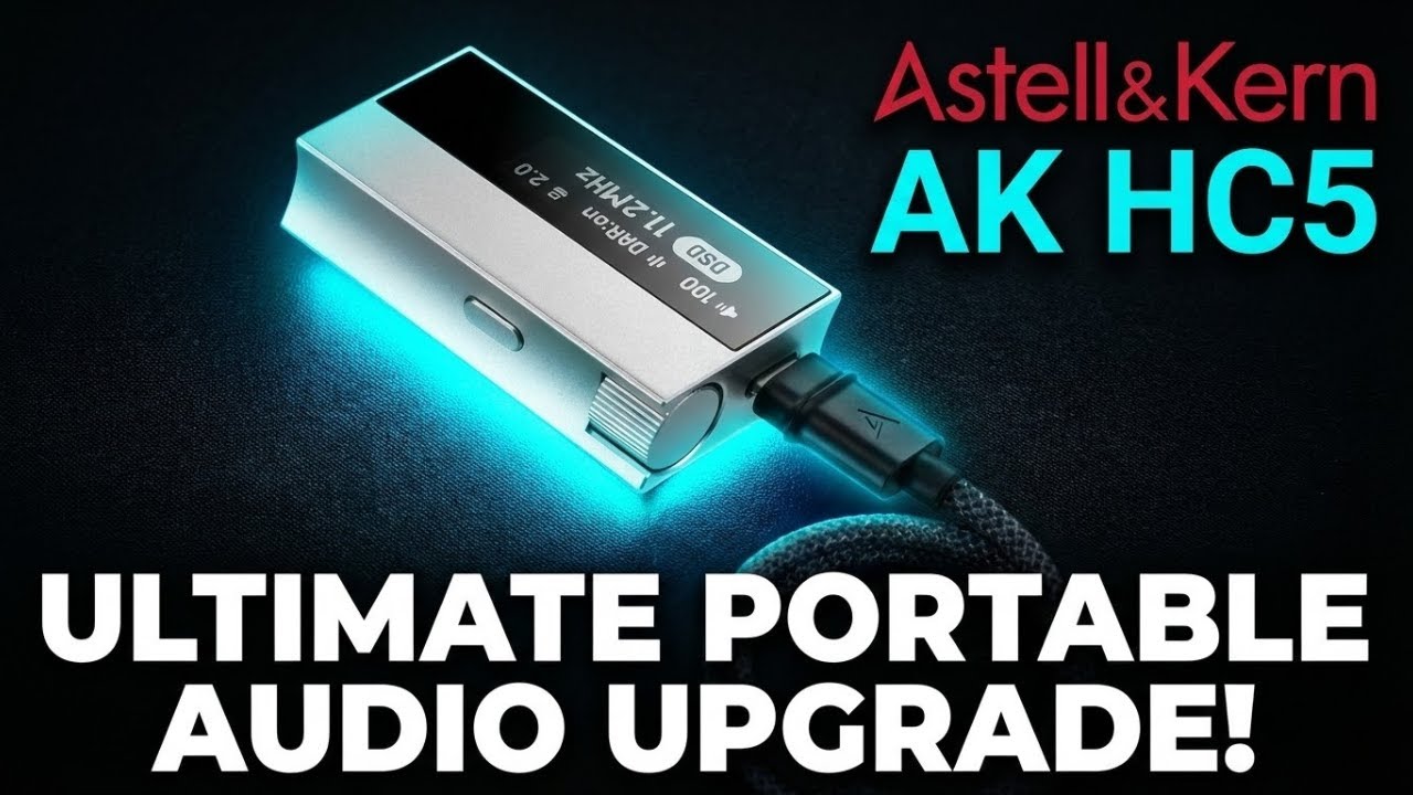 Astell & Kern USB-C ЦАП: флагманский источник питания, миниатюрный размер.