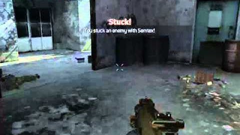 MW3 random semtex= STUCK kill
