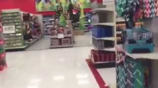 Walking around target