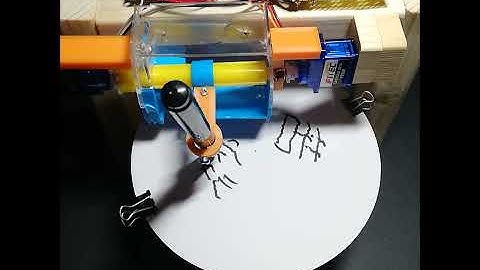 【逆運動学】オリジナルプロッタ eddyWrite 【電子工作】