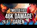 TWISTED FATE Vs GAREN MID 46K Damage KR Diamond 26 6 mp3