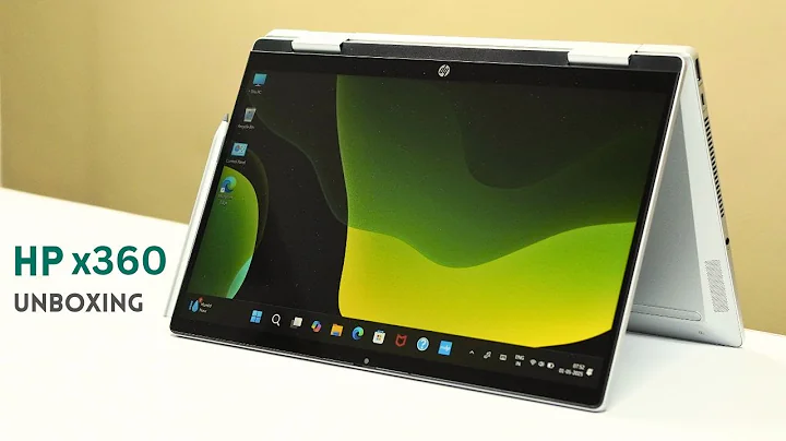 HP Pavilion x360 i7 13th Premium Laptop Unboxing - ASMR