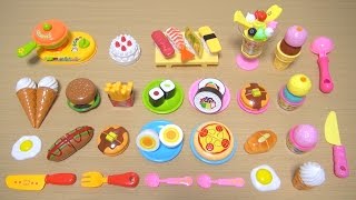 おままごとセット西松屋 / Collect them all!! Nishimatsuya’s Slice-able Toy Food Collections