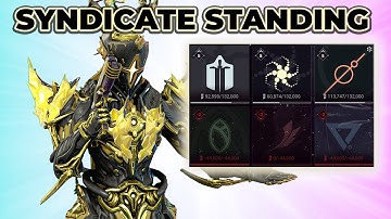 Warframe | Syndicates & Factions Standing