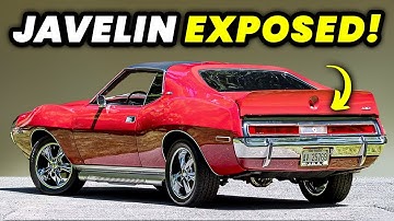 10 Unknown Shocking Secrets About the 1971 AMC Javelin AMX You
