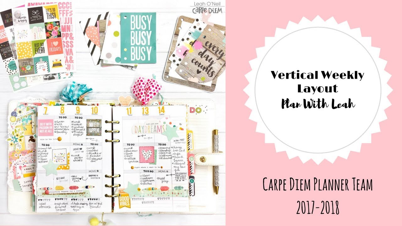 Carpe Diem A5 Planner (by Simple Stories) Review & Flipthrough