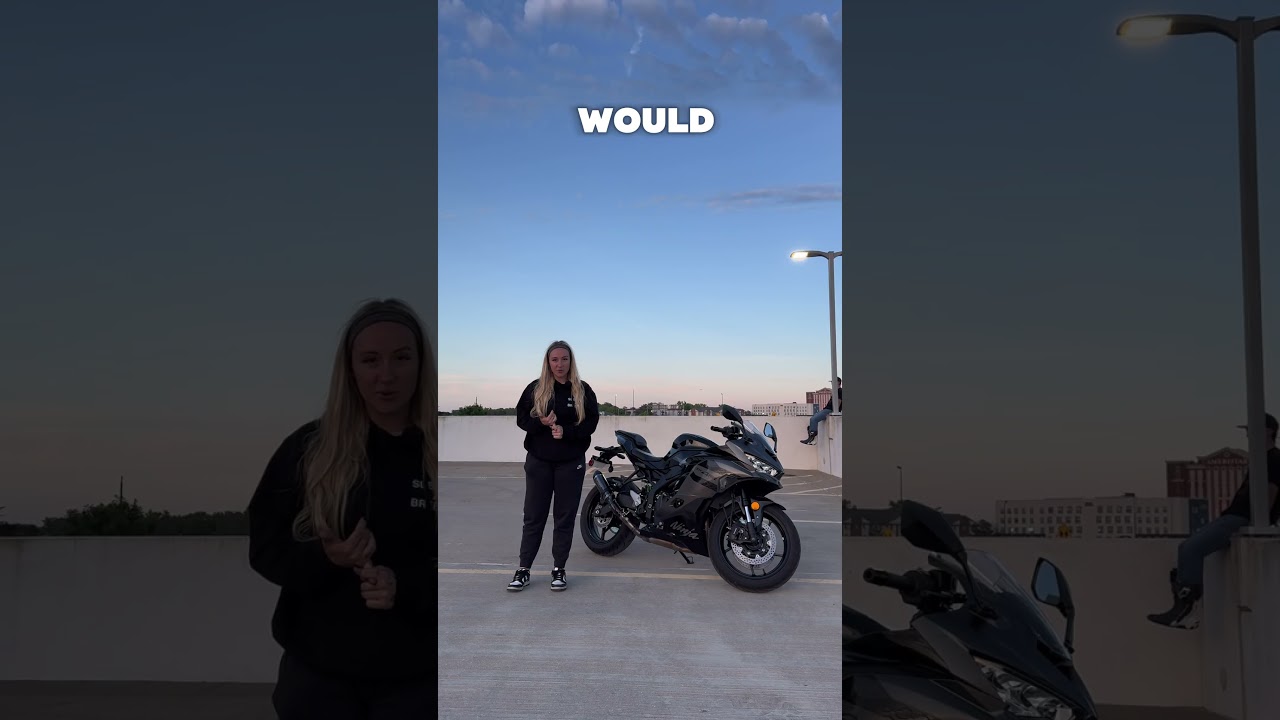 What about her ZX-4RR !? #zx4rr #bikereview - YouTube