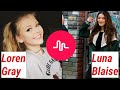 LOREN GRAY vs. LUNA BLAISE Musical.ly Compilation