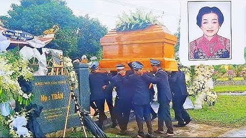 Tang lễ (ngô thị hoài) gia đình tiếc thương đưa tiễn tại hoa viên BD.