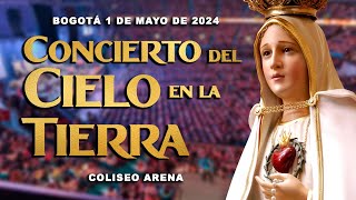 Concierto de los Caballeros de la Virgen en el Movistar Arena 🎺 Uniendo el Cielo y la Tierra