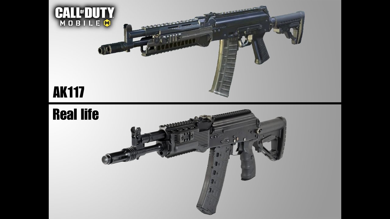 Download Call of Duty Mobile AK117 in real life