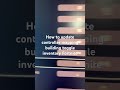 How to update controller mapping building toggle inventory Fortnite