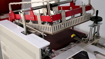 Fully automatic L bar shrink wrapping machine for boxes