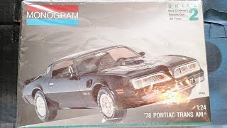 Monogram 78 Pontiac firebird trans am pt 3