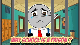 SCHOOL EK JAIL | Angry Prash