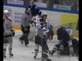 Khl sibir  dynamo riga brawl