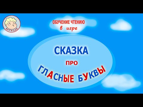 УРОК 3  СКАЗКА ПРО ГЛАСНЫЕ  БУКВЫ
